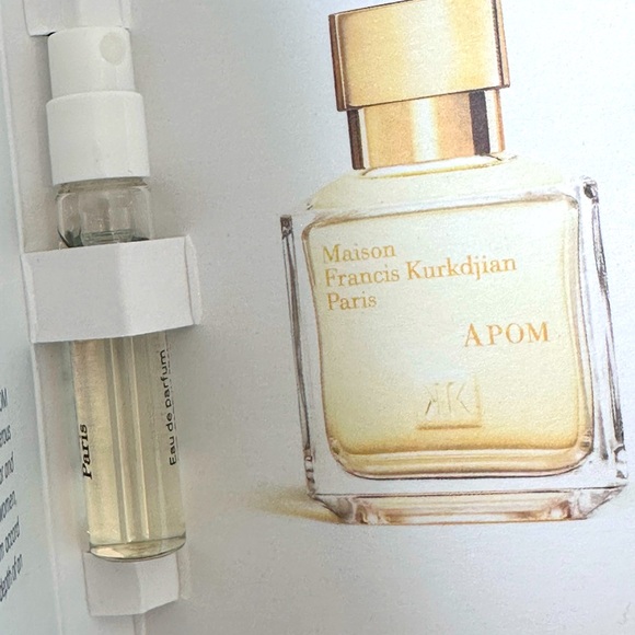 - APOM Maison Francis Kurkdjian new realeased sample 2 ml - Picture 4 of 5